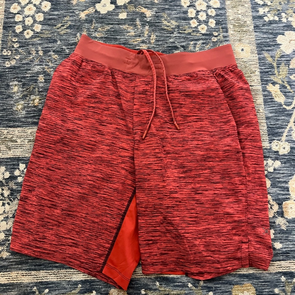 Red Heathered Men's Lululemon Shorts
